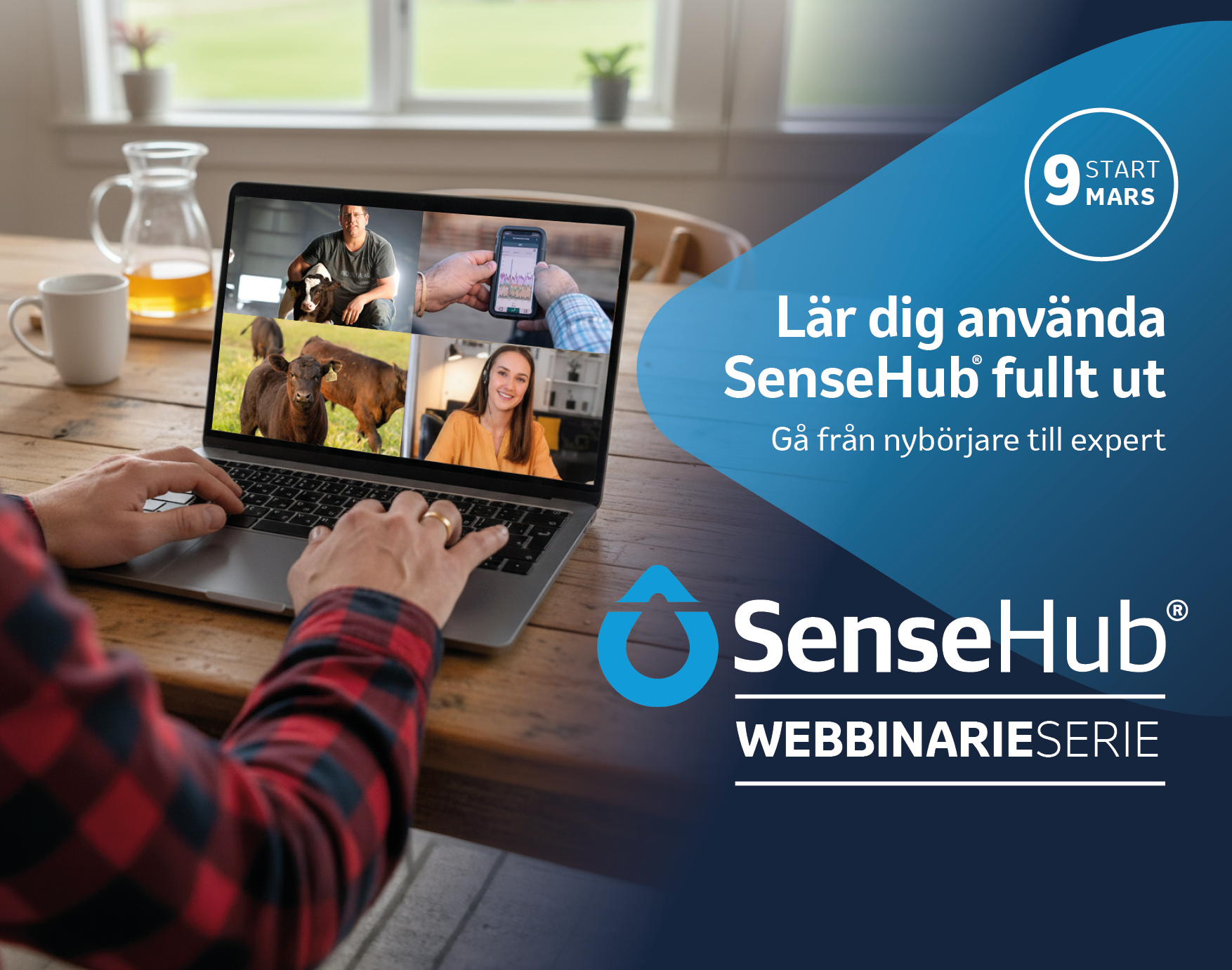 Välkommen till SenseHubs webbinarie-serie!